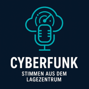 podcast logo blau