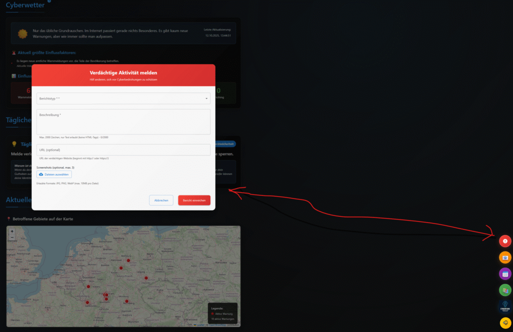 warndienst einstieg min