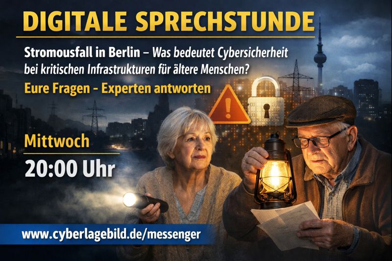digitale sprechstunde stromausfall berlin